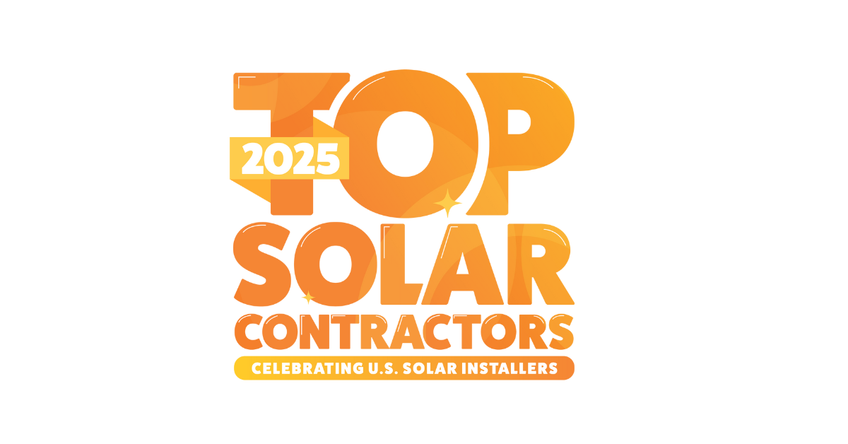 2025 Top Solar Contractors Award logo