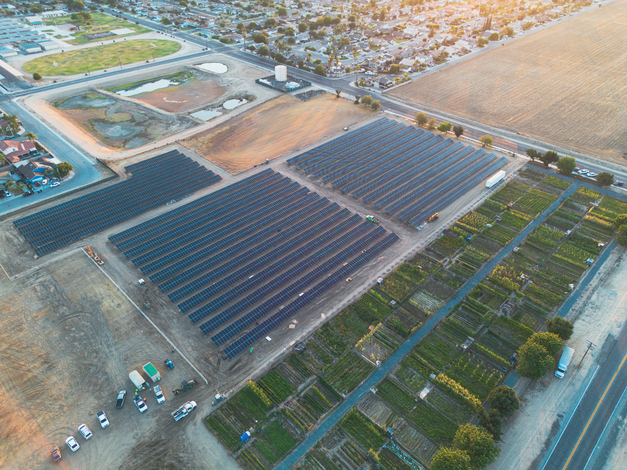 ground-mount system in Delano California