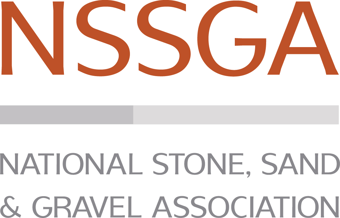 NSSGA logo: National Stone, Sand & Gravel Association.